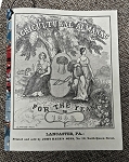 1863 Agricultural Almanac